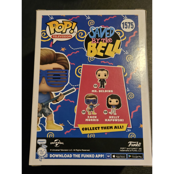 Funko Pop Lot 4 Zack Morris Donald Duck Disney 100 Commander Adama David Nix NIB - Picture 9 of 9